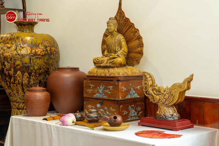 Gốm Bát Tràng và ấm trà gốm An Thổ Túc