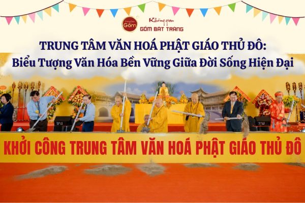 Khởi công Trung tâm văn hoá Phật giáo